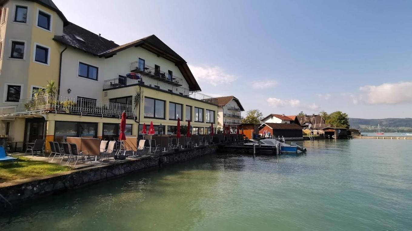 Gasthof Mit Seeterasse & Appartements Zur Landeroith Weyregg Buitenkant foto