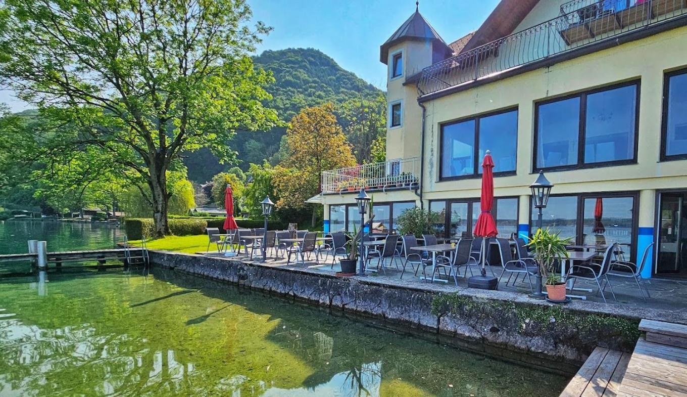 Gasthof Mit Seeterasse & Appartements Zur Landeroith Weyregg Buitenkant foto